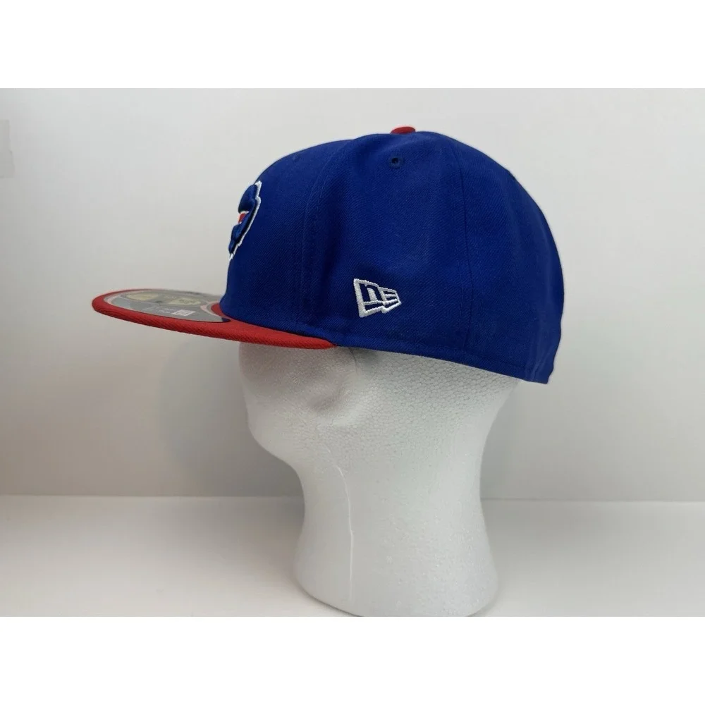 New Era Buffalo Bills 59FIFTY Blue Red Fitted‎ Cap Size 7 3/8